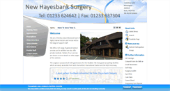 Desktop Screenshot of hayesbankmedical.com