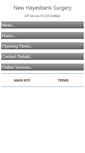 Mobile Screenshot of hayesbankmedical.com